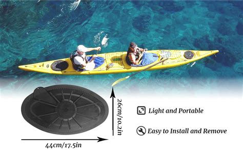 Kayak Hatch Cover Round Plastic Hatchs Waterproof Cover