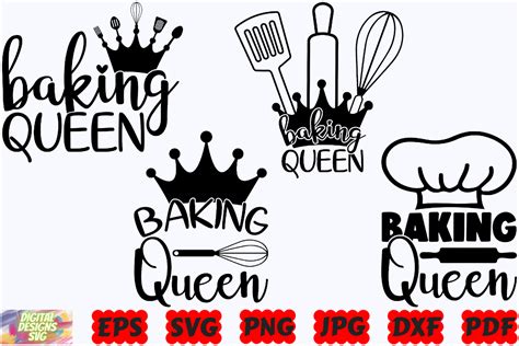 Baking Queen SVG Queen SVG Baking SVG Graphic By