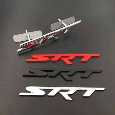 Emblema Srt Parrilla Front Cherokee Dodge Charger Challenger Meses