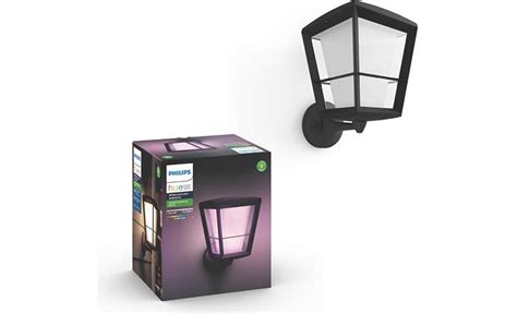 Philips Hue Econic White And Color Ambiance Outdoor Wall Light Upward Style Outdoor Lantern