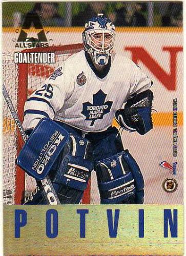 1993 94 Leaf Gold All Stars 10 Ed Belfourfelix Potvin Nm Mt