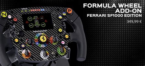 Thrustmaster Formula Wheel Add On Ferrari SF1000 Edition Simracing PC