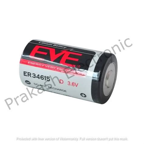 Eve Er Volt Size D Li Socl Battery At Rs Piece Lithium