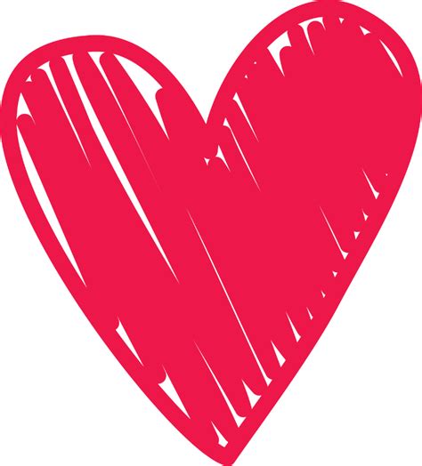 Hearts clipart scribble, Hearts scribble Transparent FREE for download ...