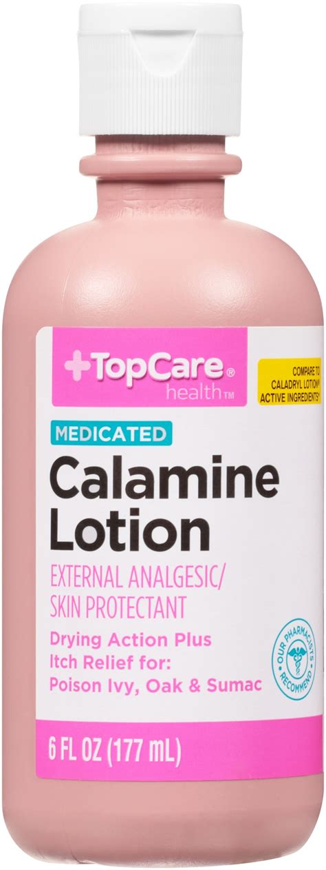 TopCare Calamine Medicated Lotion 6 Fl Oz Shipt