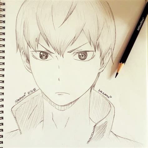 Drawing ︎kageyama Tobio ︎ Anime Amino