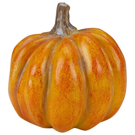 3" Orange & Green Boxed Pumpkin Décor Set | Michaels