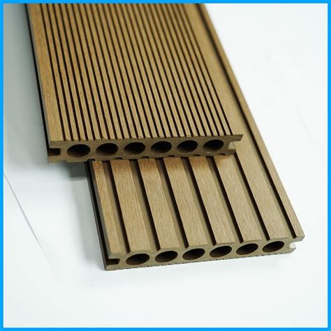 140 25mm Boardwalk Waterproof Wood Plastic Composite WPC Decking Board