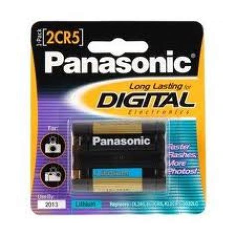 Panasonic Lithium Batteries 2Cr5 in 2021 | Lithium battery, Panasonic ...