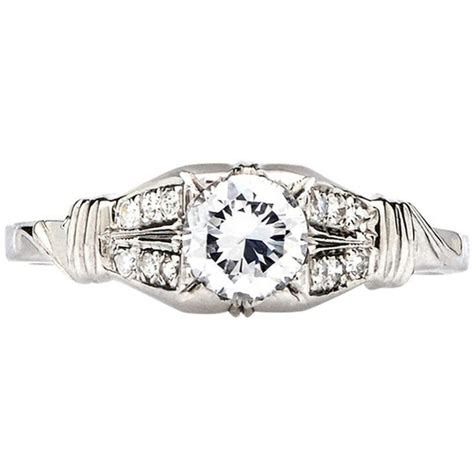 Art Deco Diamond Engagement Ring