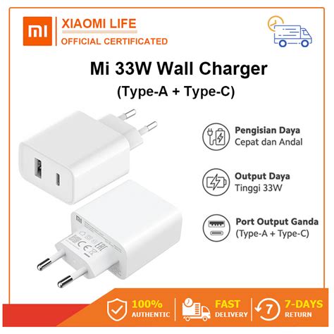 XIAOMI 33W SET หวสาย หวชารจของแท Adapter Turbo Charge MI10T PRO