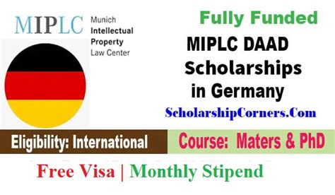 Miplc Daad Scholarships 2023 In Germany Fully Funded