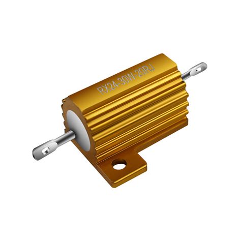 Tolerance W W Rx Gold Aluminum Housed High Power Resistor