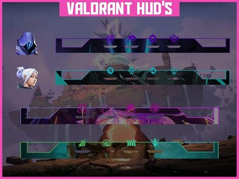 Iso Update Valorant Hud Overlay Iso Agent Stream Overlay Hud Package