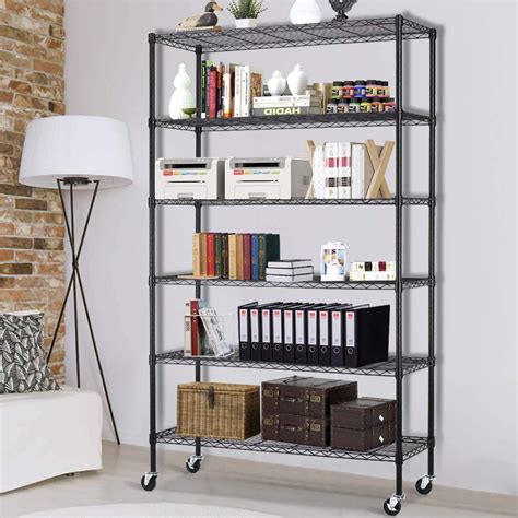 Tier Wire Shelving Storage Metal Shelf Standing Shelf Units Nsf Heavy