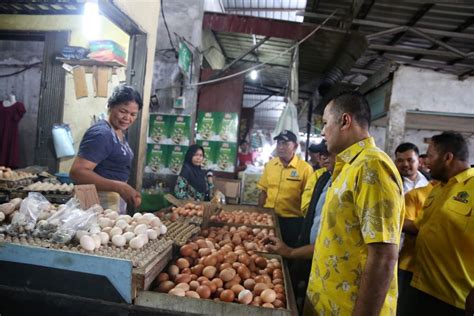 Ijeck Dengarkan Aspirasi Pedagang Pasar Sembada Medan