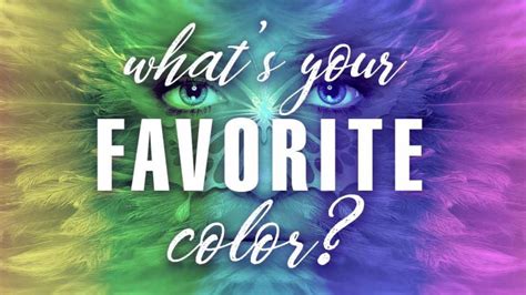 What Does Your Favorite Color Say About You Infographic Louisem