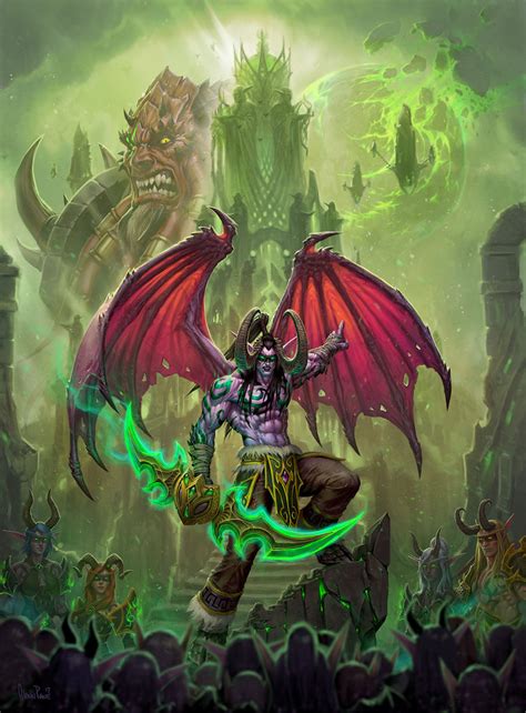 Tomb Of Sargeras Promo Art World Of Warcraft Legion Art Gallery