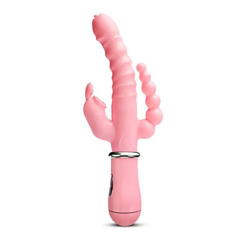 Vibrador Rabbit Dupla Penetr E Estimulador Pimentinha Sex