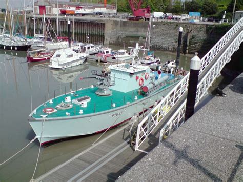 S Motor Torpedo Boat P Gay Archer In Watchet Harbour