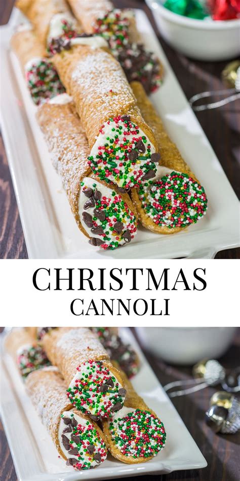 Christmas Cannoli Leave A Cannoli For Santa This Year Holiday