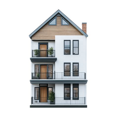 three story house plans 9