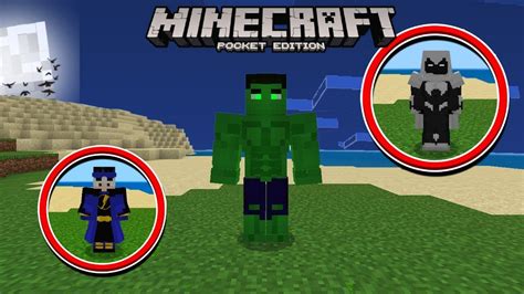 Novo Addon Mod De Super Her Is Para Minecraft Pe Youtube