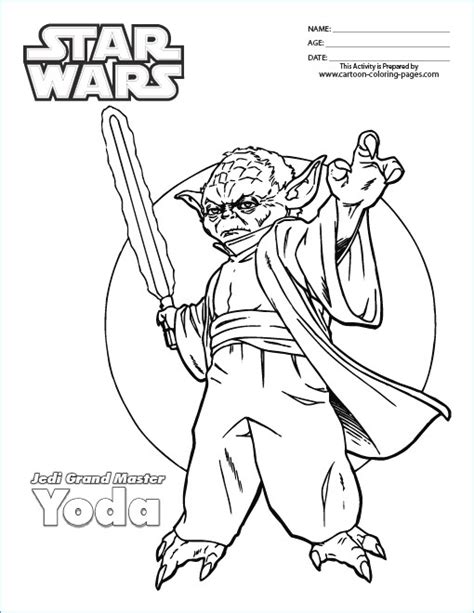 Star Wars Coloring Pages Obi Wan At Getcolorings Free Printable