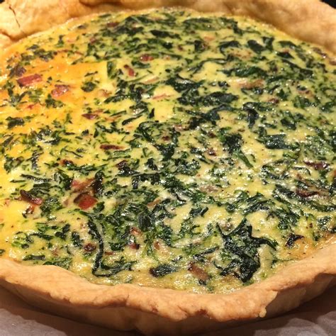 Bon App Tit Quiche Aux Pinards Pen Tov Quiche