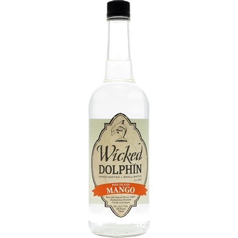 Wicked Dolphin Pine Island Mango Rum GotoLiquorStore