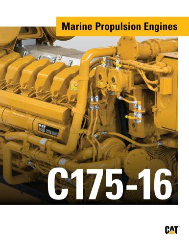 Brochure Mak Vm C Low Emission Engine Caterpillar Marine Power