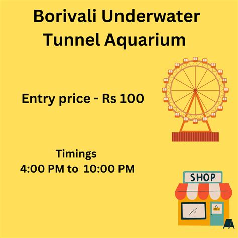 Borivali Underwater Tunnel Aquarium One Minute Pages