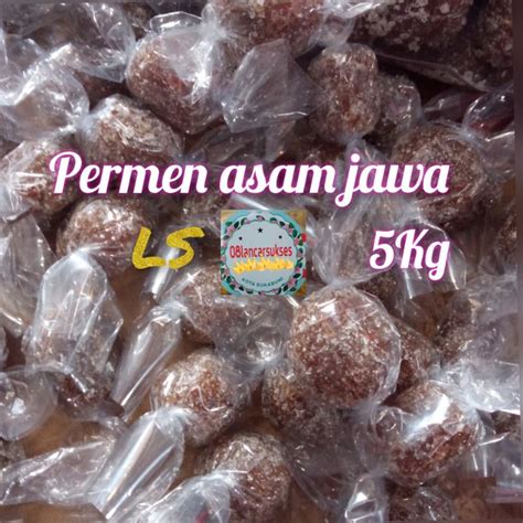 Jual Permen Asam Jawa Asem Bulat 5kg Shopee Indonesia