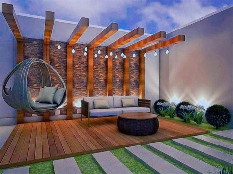 Rooftop Terrace Decorating Ideas Rooftop Wooden Pergola Patio Decor