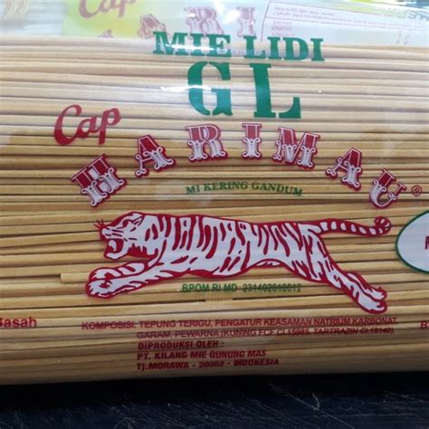 Jual S574gfd Mie Lidi Cap Harimau Gl Putih Ff064151E Shopee Indonesia