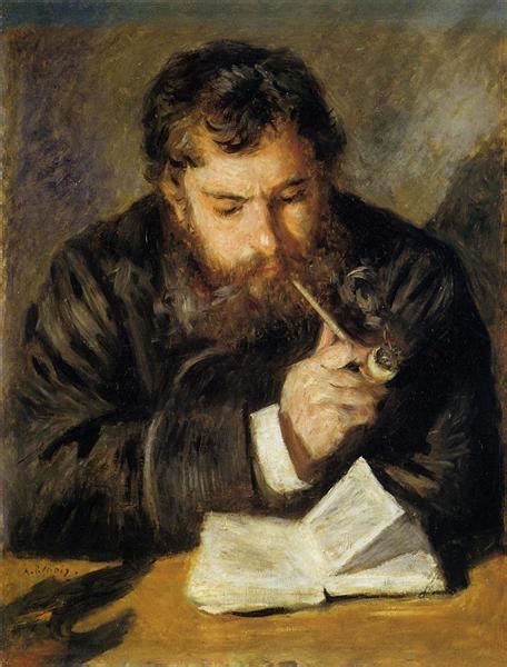 Claude Monet The Reader 1873 1874 Pierre Auguste Renoir