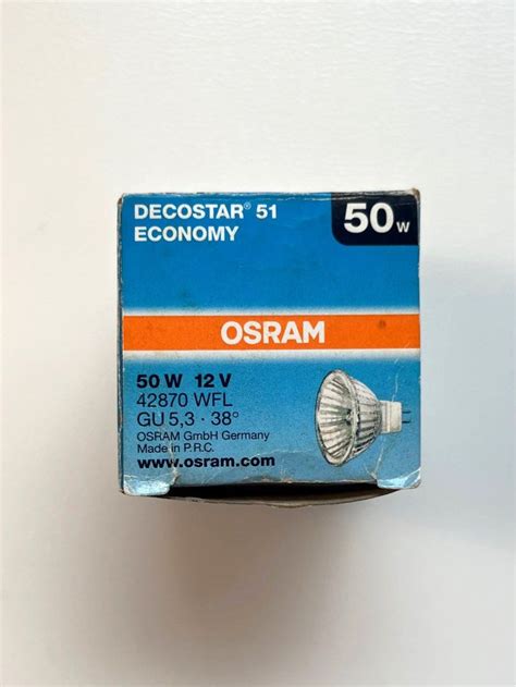 Osram Decostar S Halogen Light Bulb New Furniture Home Living