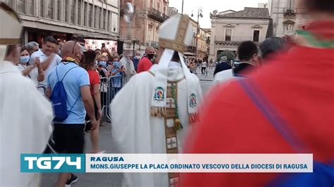 RAGUSA MONS GIUSEPPE LA PLACA ORDINATO VESCOVO DELLA DIOCESI DI