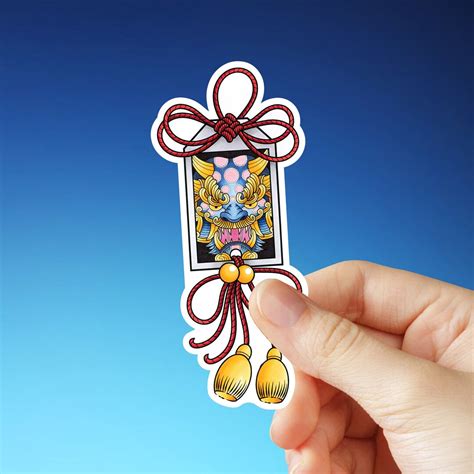 Omamori Traditional Japanese Lucky Charm Tattoo Flash Hand Etsy