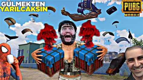 GÜLMEKTEN AĞLATAN EDİT 100 000 EN KOMİK VİDEOM PUBG MOBİLE KOMİK