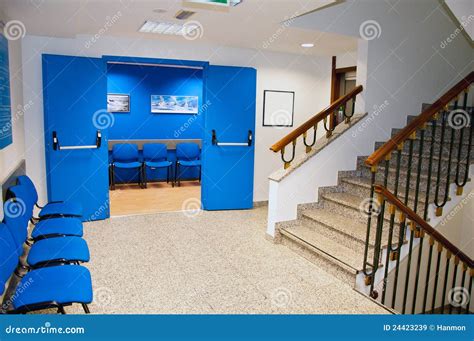 Hospital waiting room stock image. Image of hallway, clinic - 24423239