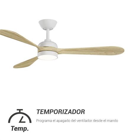 Ventilador De Techo Led Tonda Cct Dim W Lamparas Es