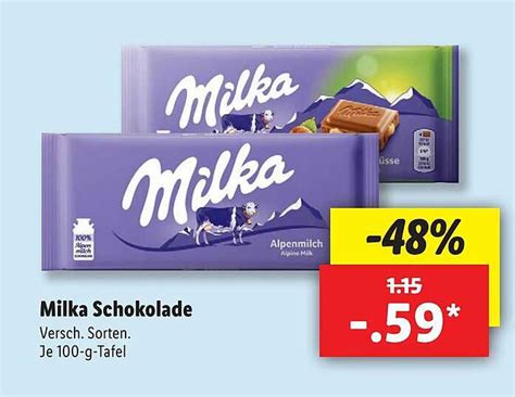 Milka Schokolade Angebot Bei Lidl 1Prospekte De