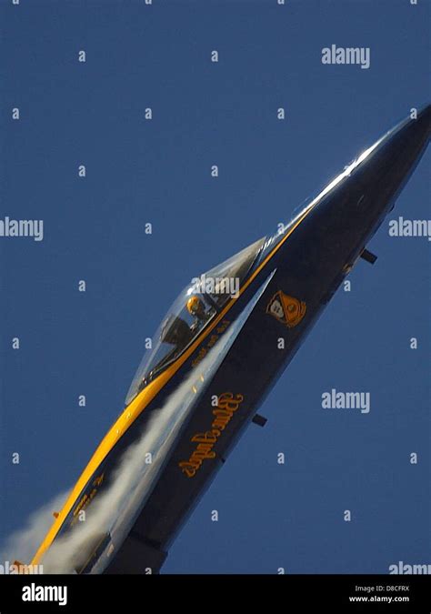 Blue angels jet fighters Stock Photo - Alamy