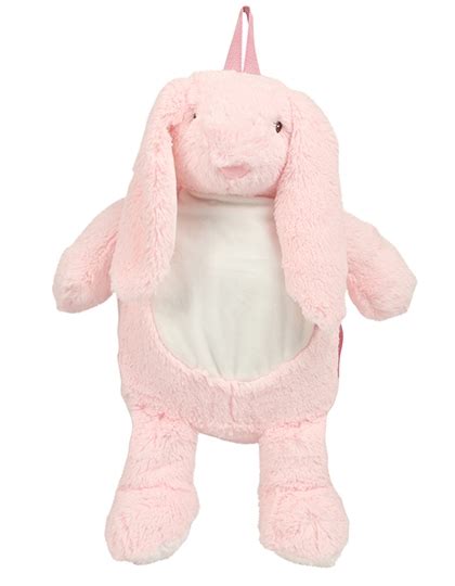 Bamse rygsæk med navn Rosa kanin