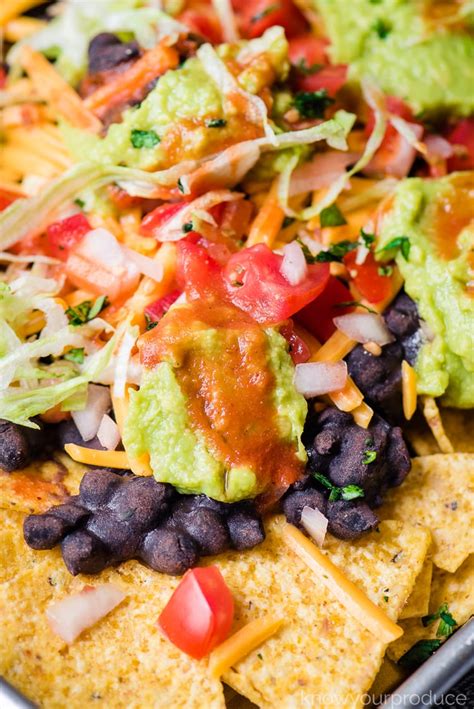 Vegetarian Nachos Recipe Black Beans Sheree Cahill