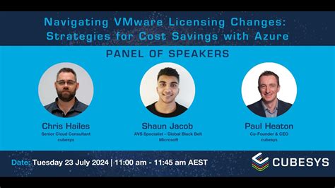 Discussion Series Navigating VMware Licensing Changes YouTube