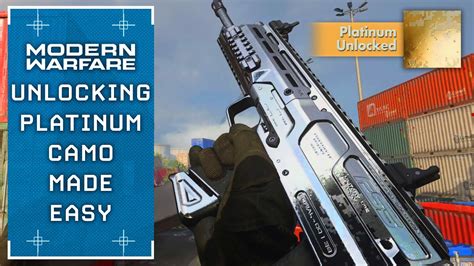 Modern Warfare The Secrets To Unlocking Platinum Fast Easy Mastery