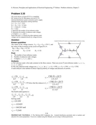 Principles And Applications of Electrical Engineering 6th Edition ...
