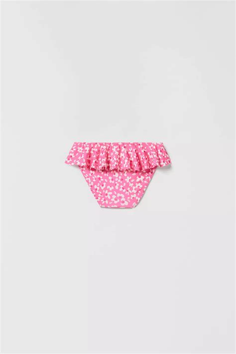網上選購 ZARA Baby Floral Bikini Bottoms 2025 系列 ZALORA香港